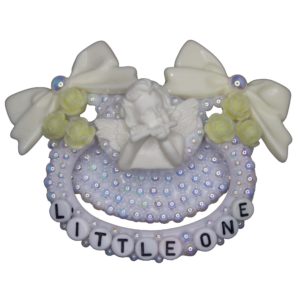 Angel Little One White Adult Deco Pacifier
