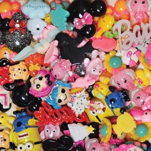 25 Cabochans/Non-Flat Charms - Random Assortment
